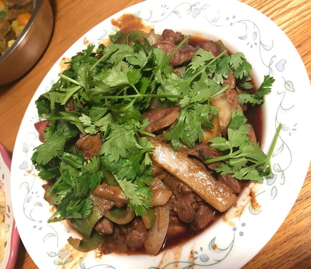 爆炒鸡肝