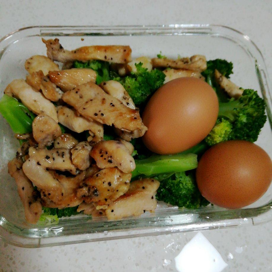 微波炉黑椒鸡胸肉