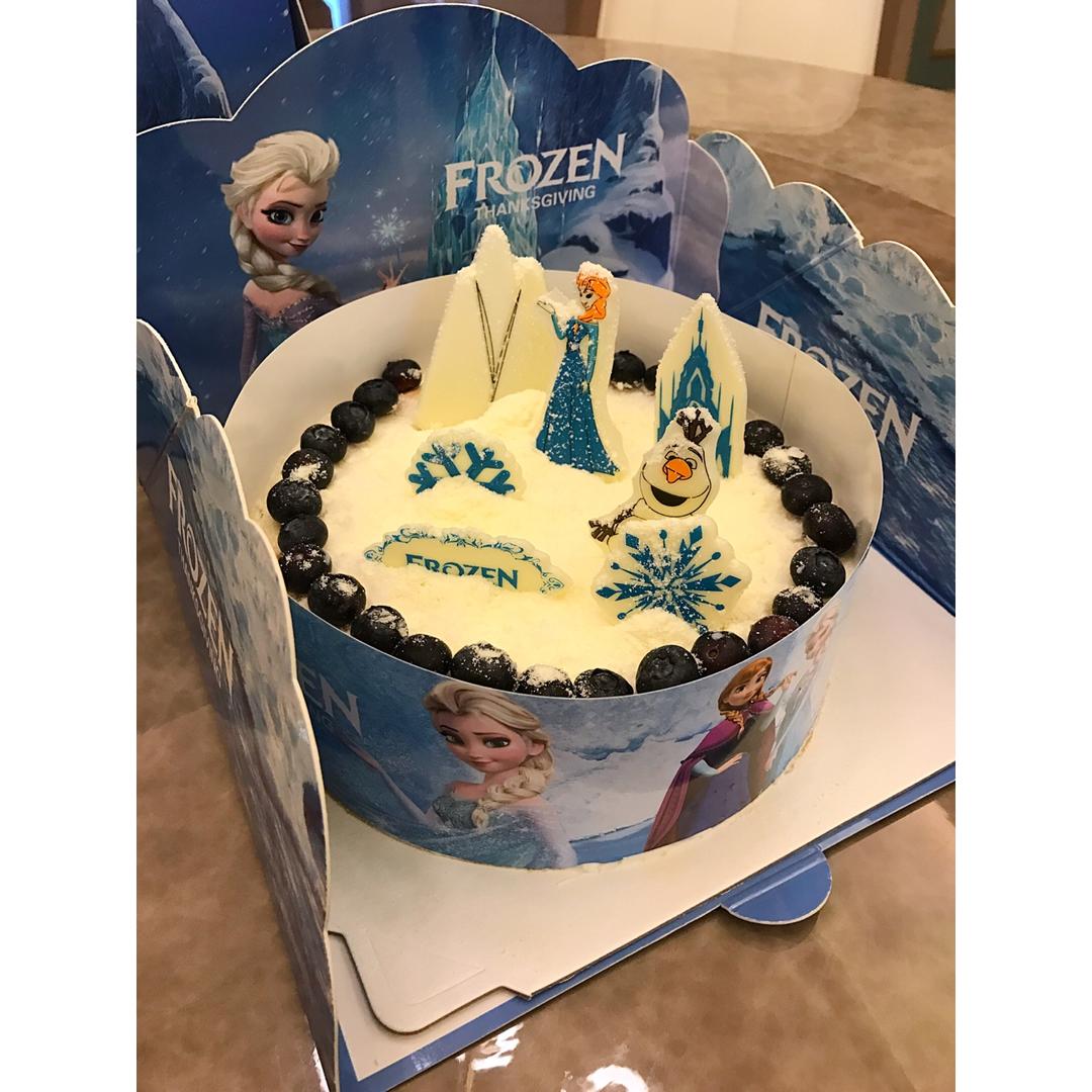 冰雪奇缘蛋糕