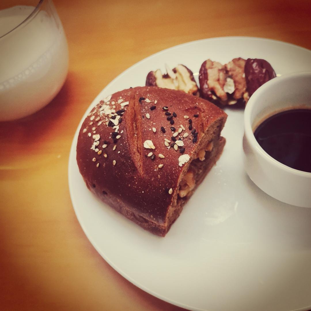 焦糖核桃咖啡软欧