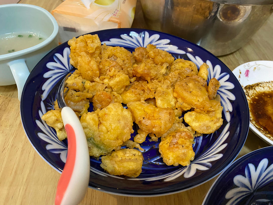 椒盐软炸虾仁～孩子们爱吃的营养美味