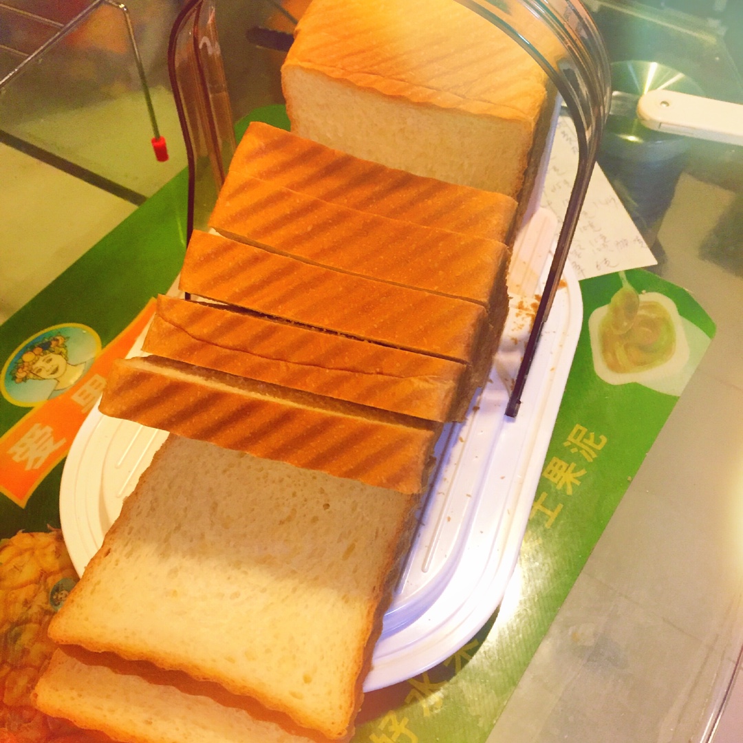 夺命软吐司(๑´ڡ`๑)超软拉丝极速方便的一次发酵吐司