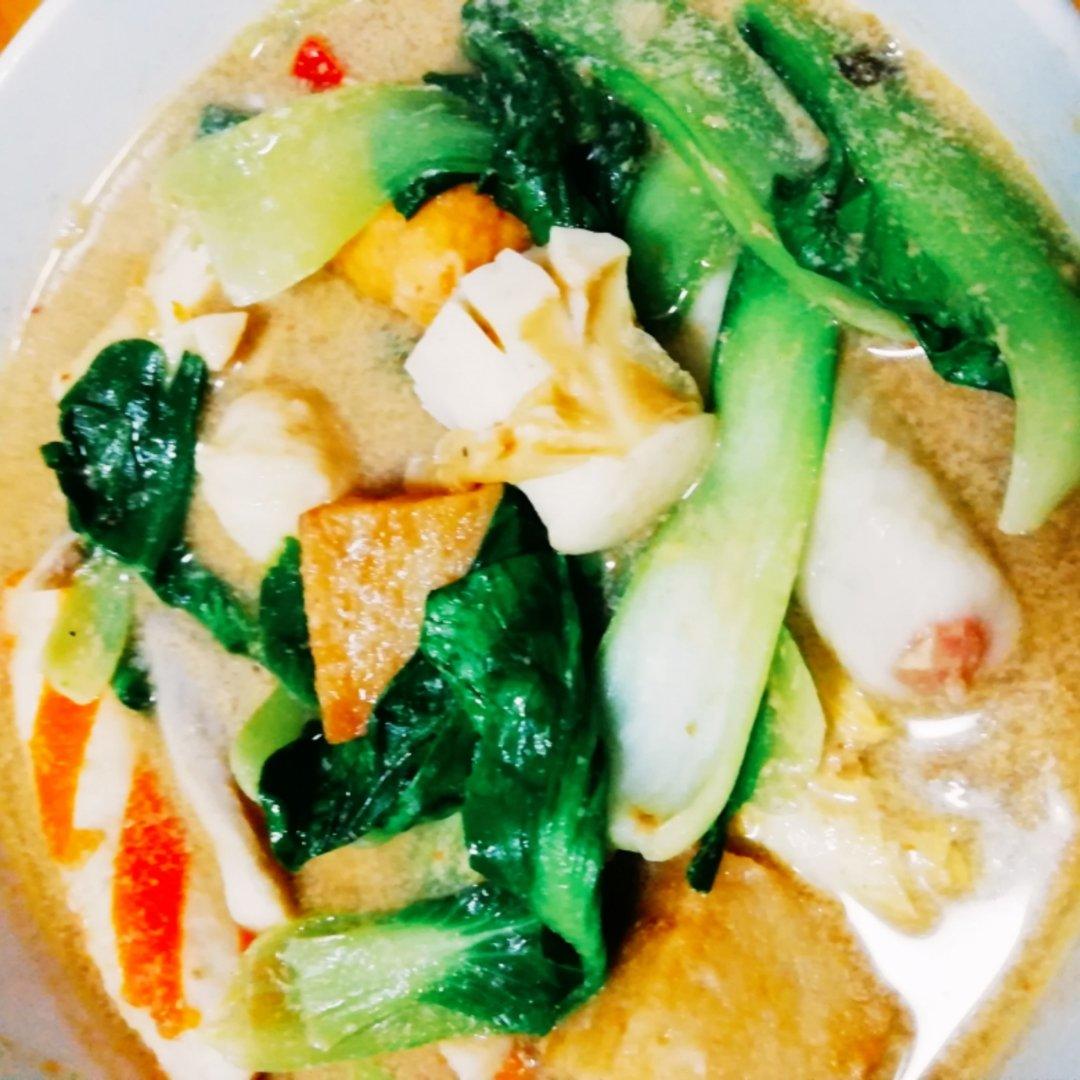 自制牛奶麻辣烫