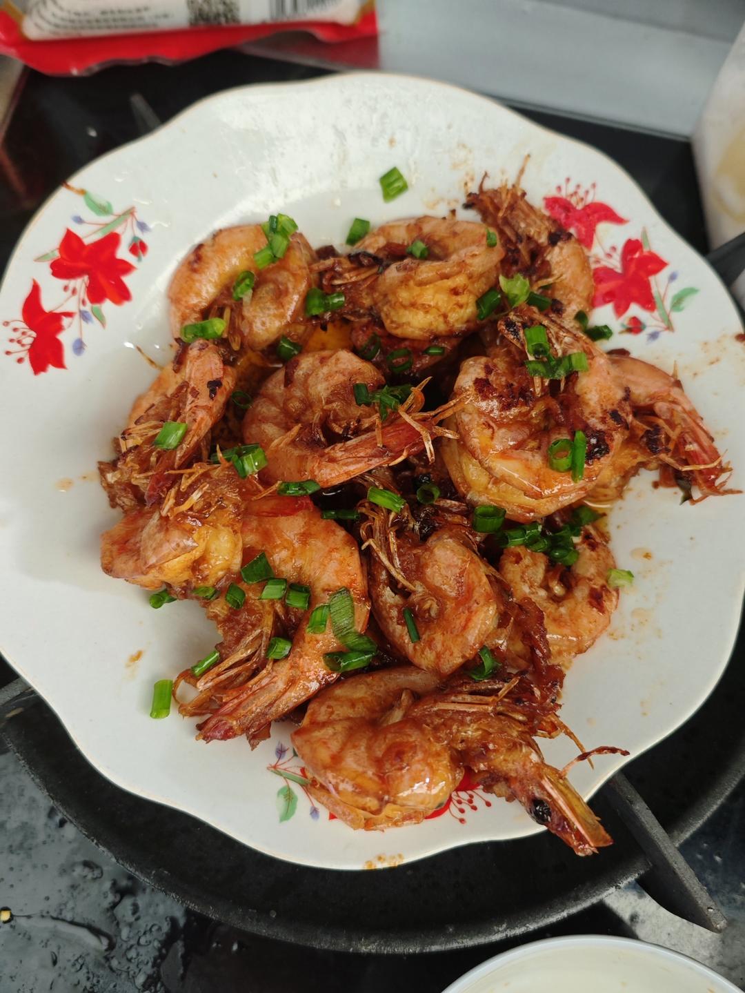 家庭版油焖大虾