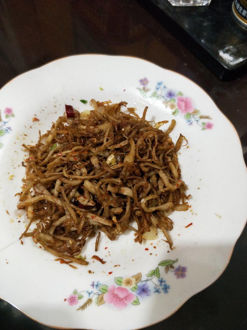 干煸手撕杏鲍菇