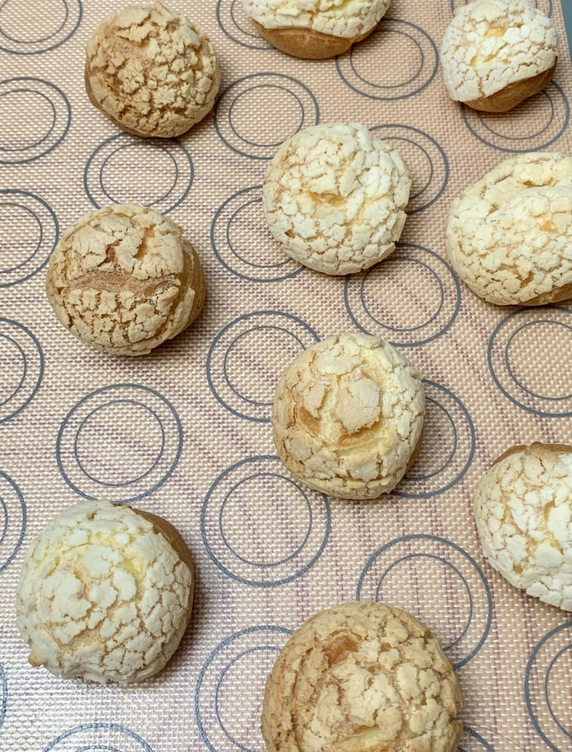 十分美味的酥皮泡芙