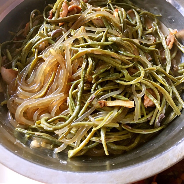 干豆角烧肉