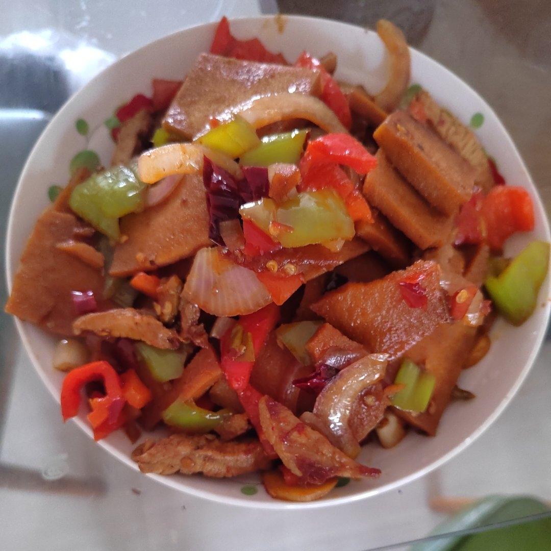 干锅千页豆腐