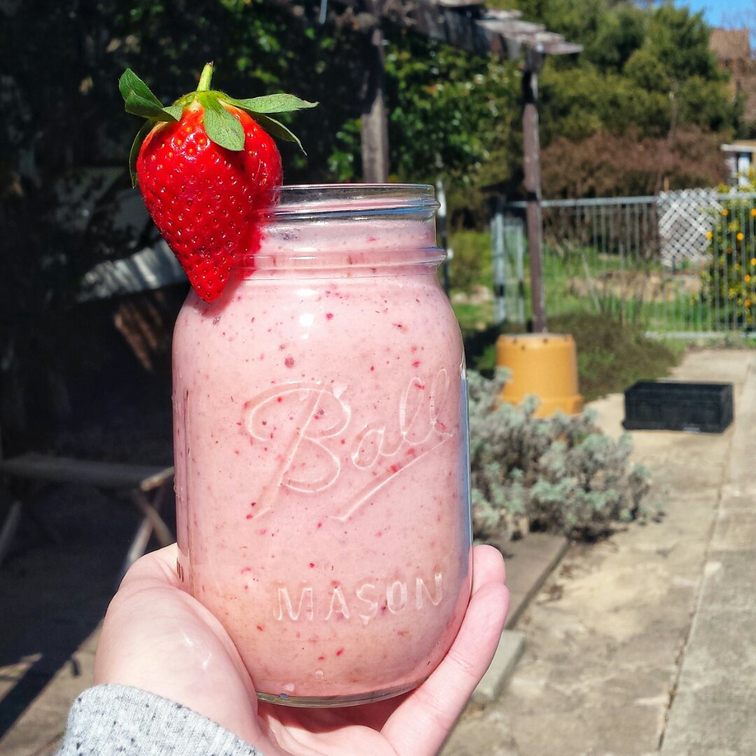 早上好～最近天气暖和了,可以开始smoothie早