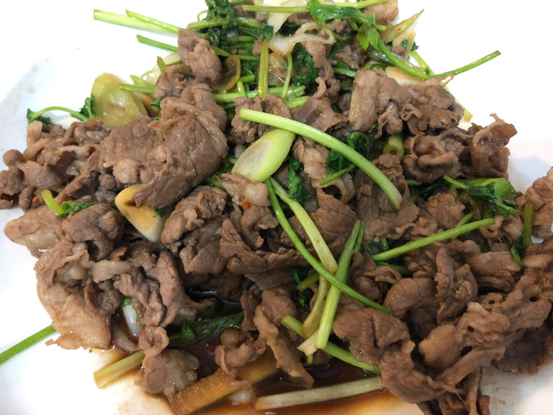 孜然香菜羊肉卷