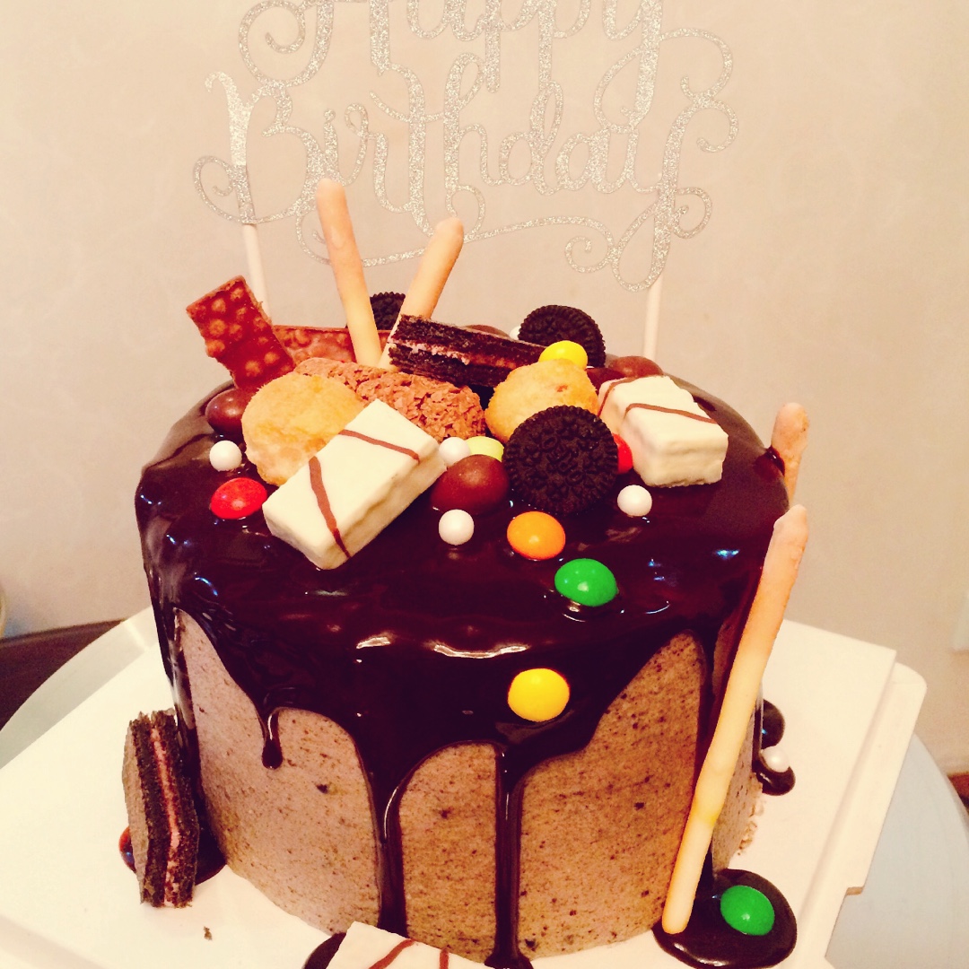 提拉米苏女孩儿做的巧克力淋面