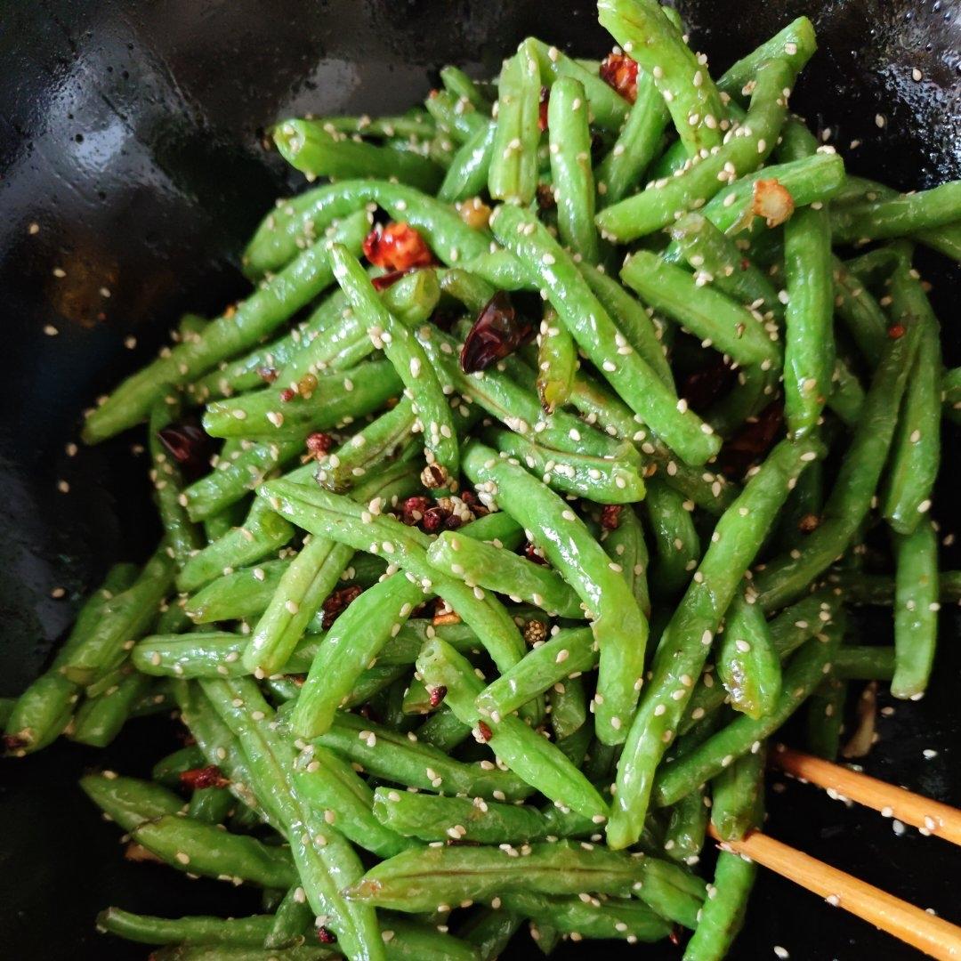 干煸豆角（素）