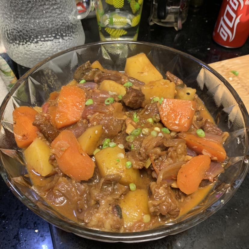 番茄土豆炖牛腩