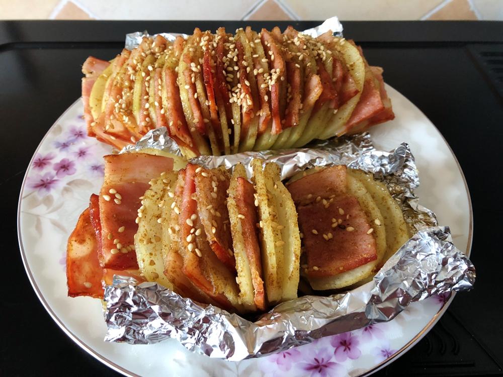 培根风琴土豆片（小吃）