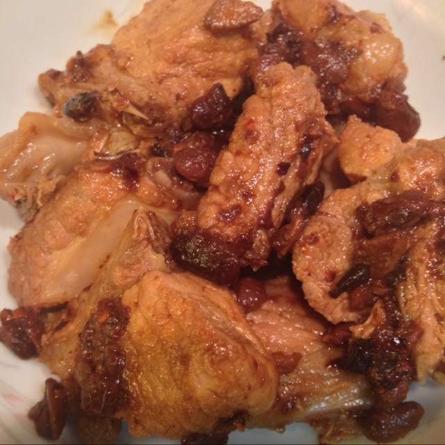 豆豉蒸排骨