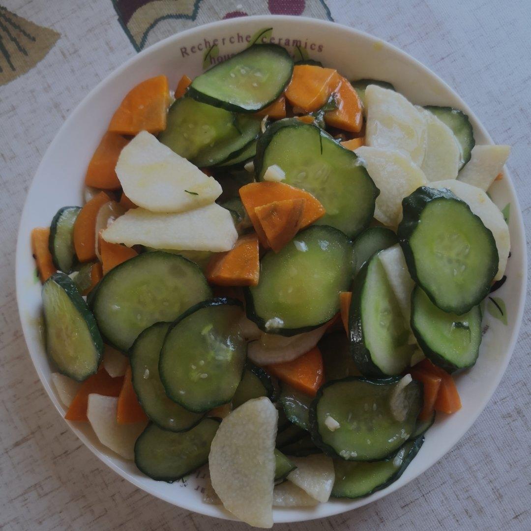素菜冠军！营养美味的山药炒木耳