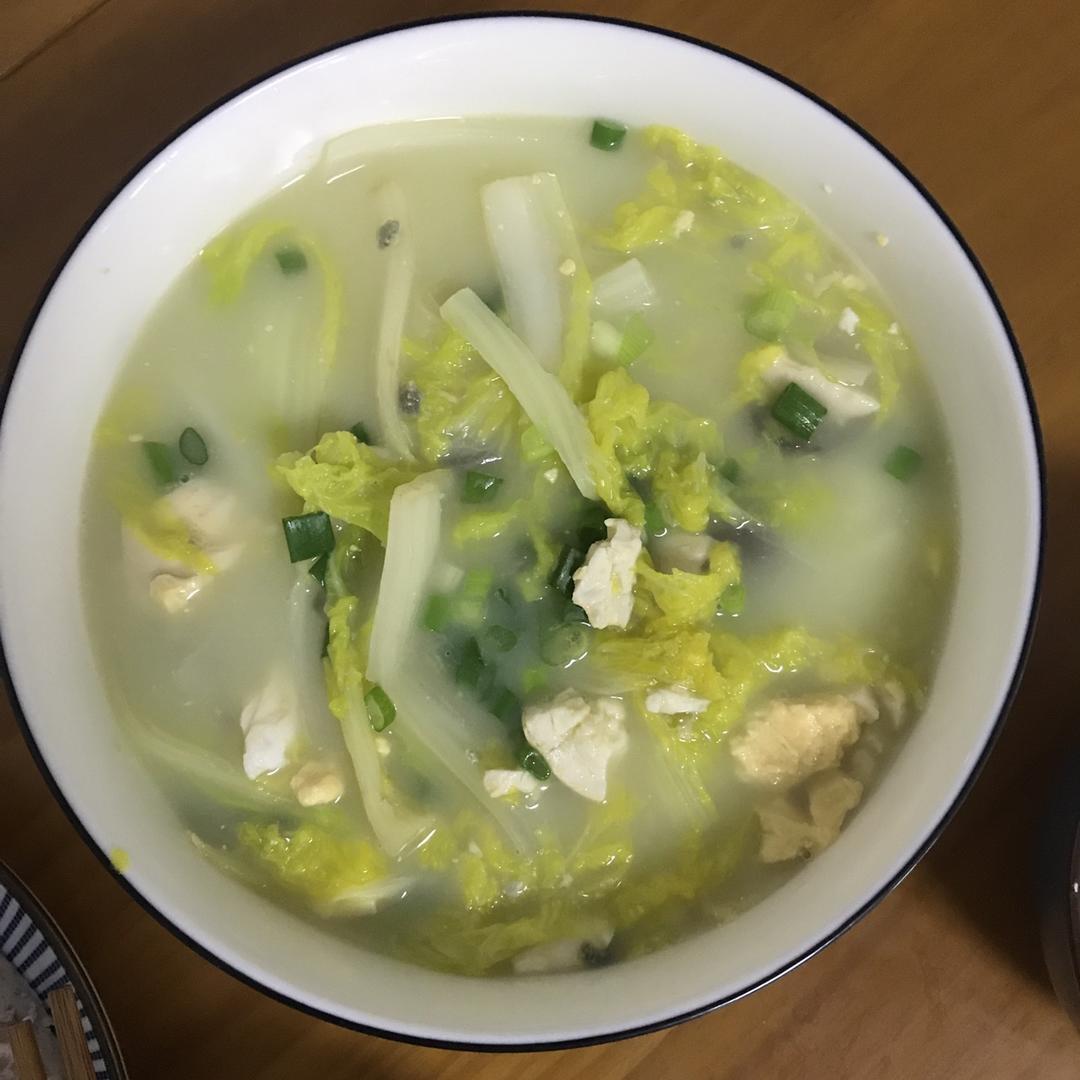 鲜掉眉毛的上汤娃娃菜