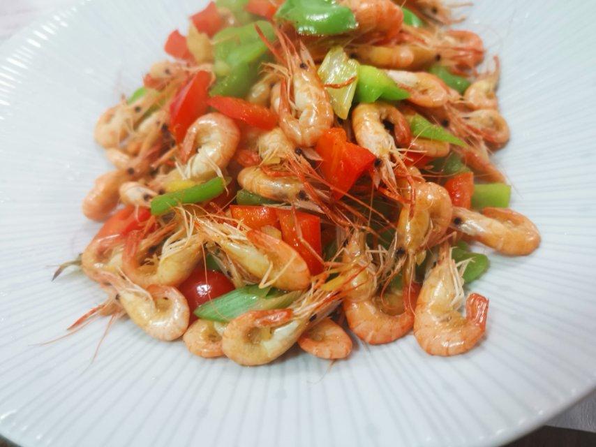 青椒炒小虾干的全部作品