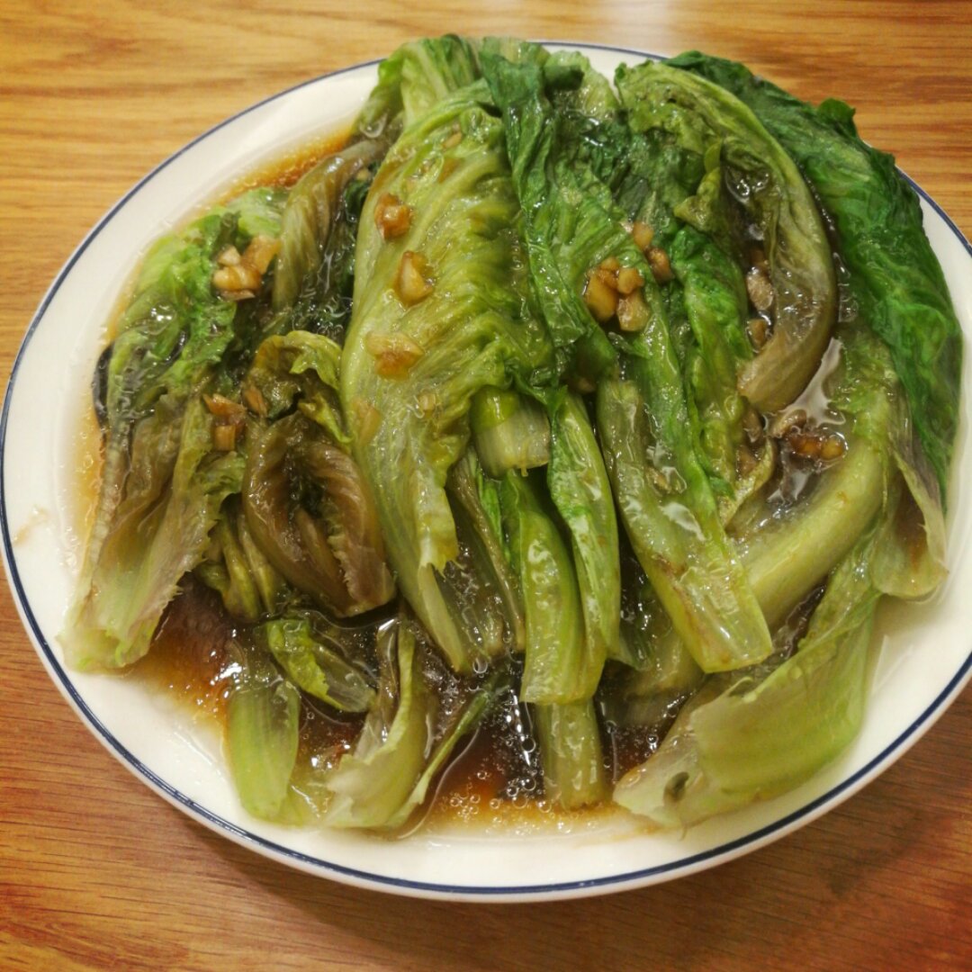 家常菜 蚝油生菜