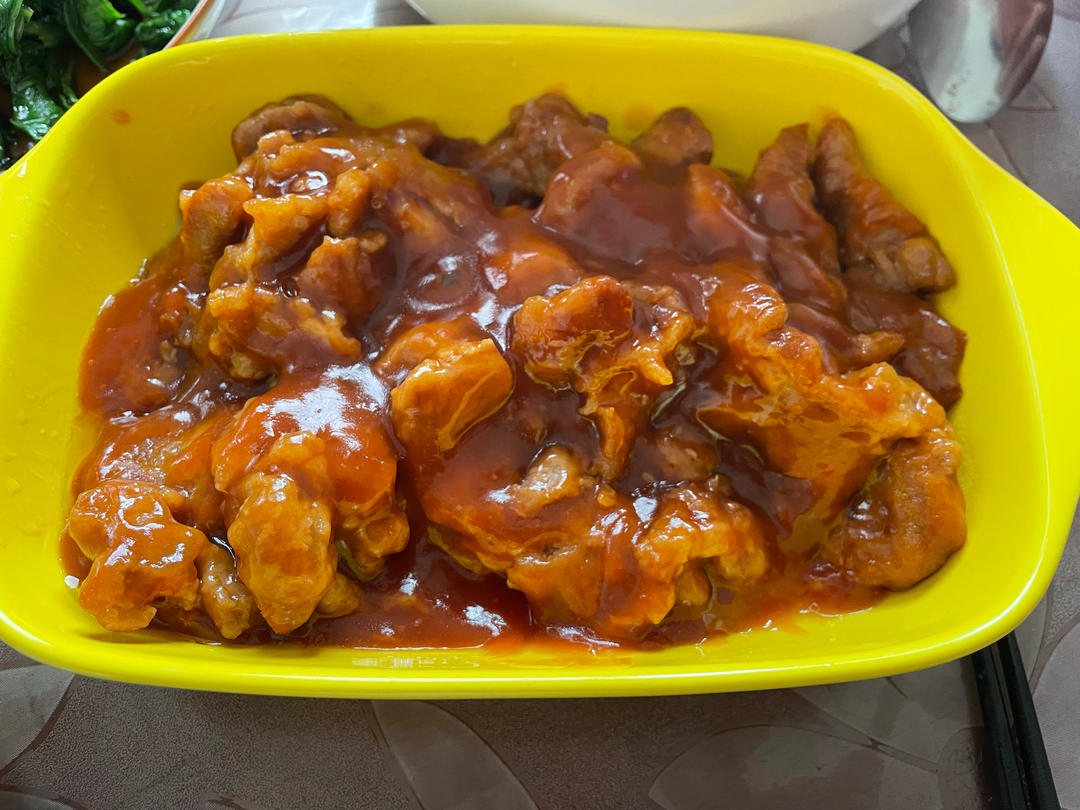 饭店里面糖醋里脊凭什么那么好吃，你看你也行