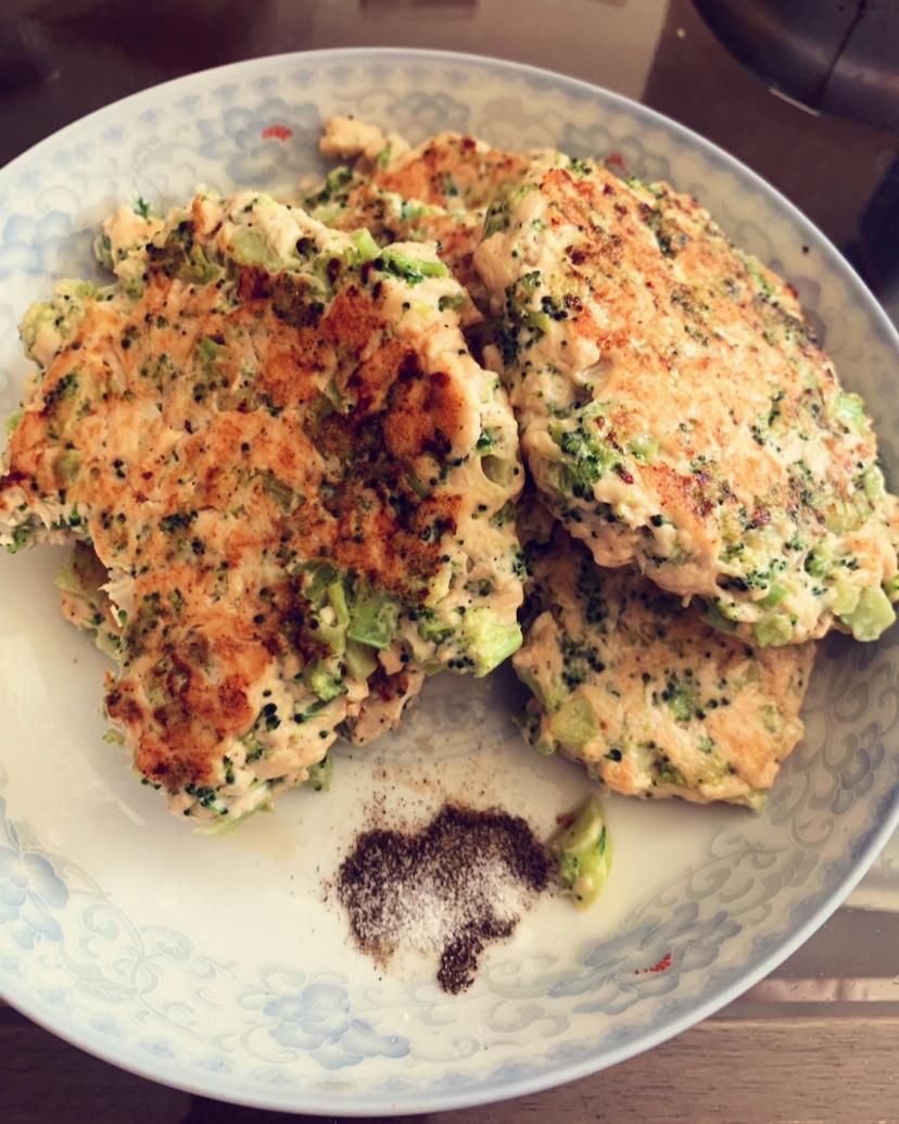 健身必备-鸡胸饼