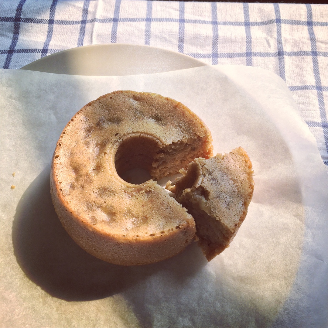 喵tr4b做的重油香蕉蛋糕