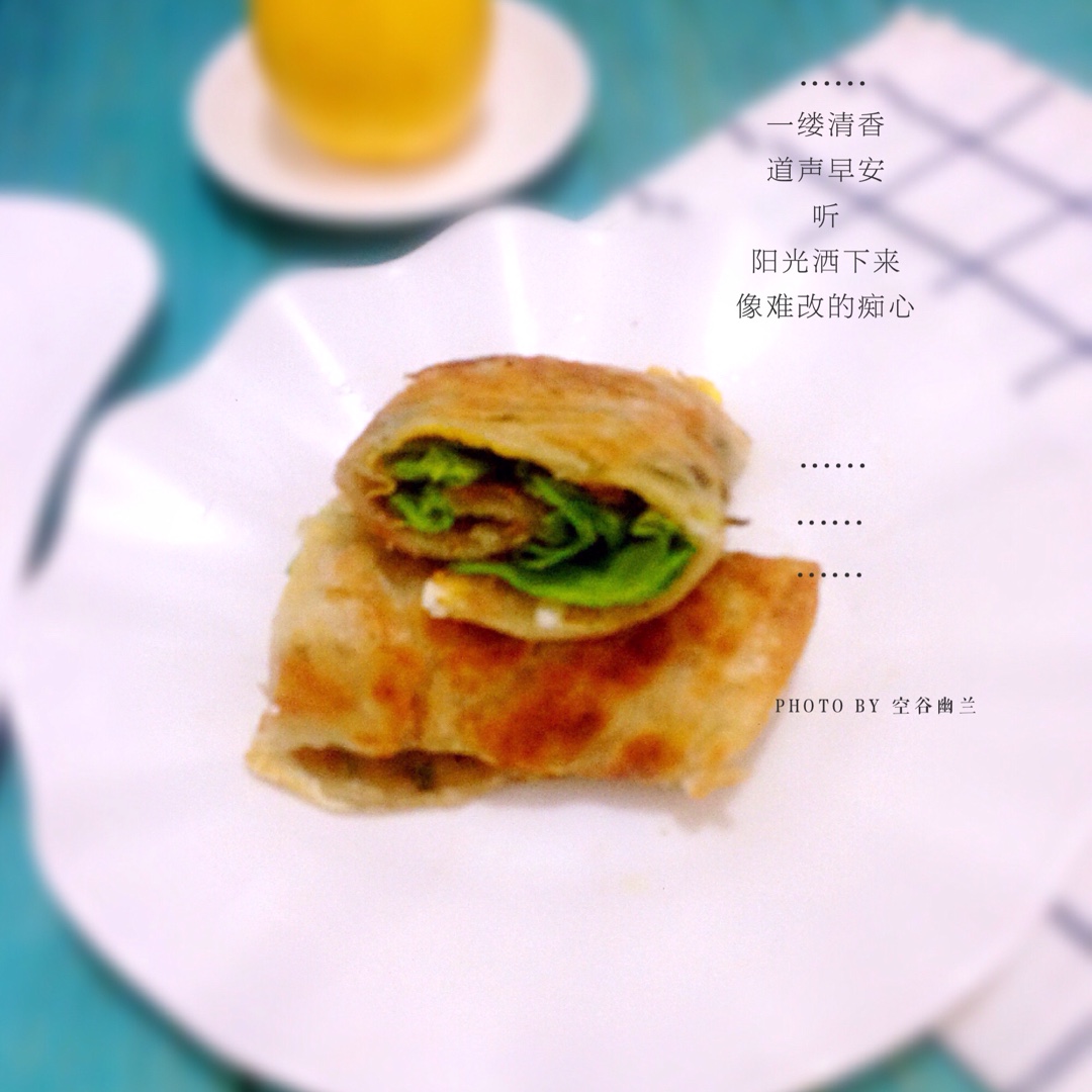 飞饼版的鸡蛋灌饼