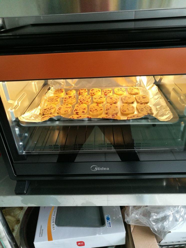 低糖少油版蔓越莓饼干