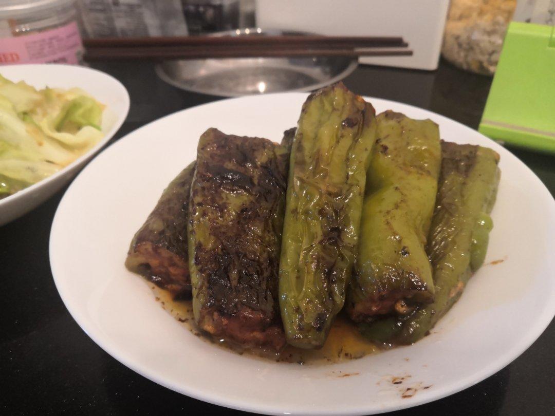 销魂青椒酿肉【超级下饭】