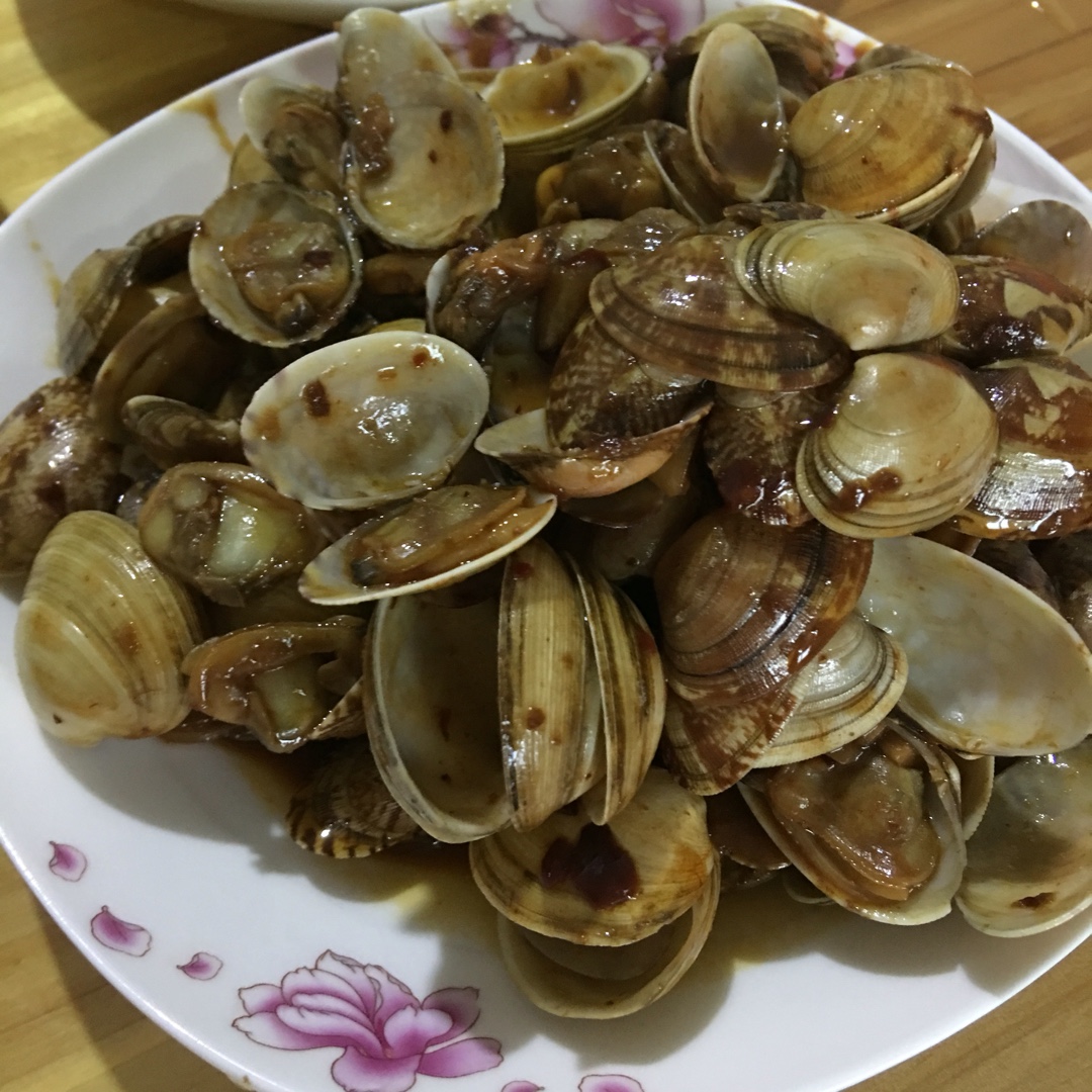 辣炒花蛤