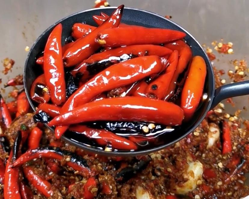 火烧泡辣椒