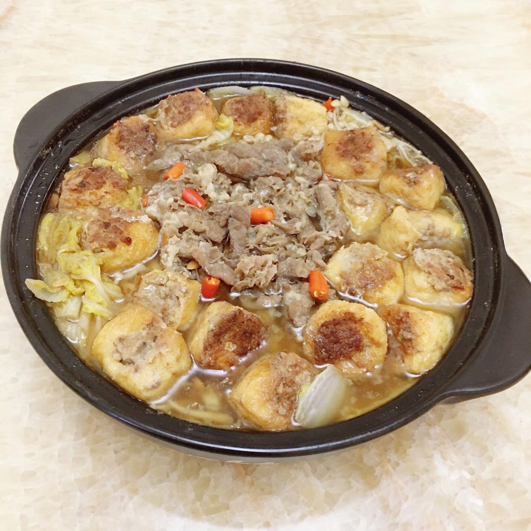 鲜菌肥牛锅