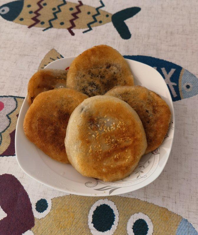 外酥里嫩的白糖糍粑(冷水)