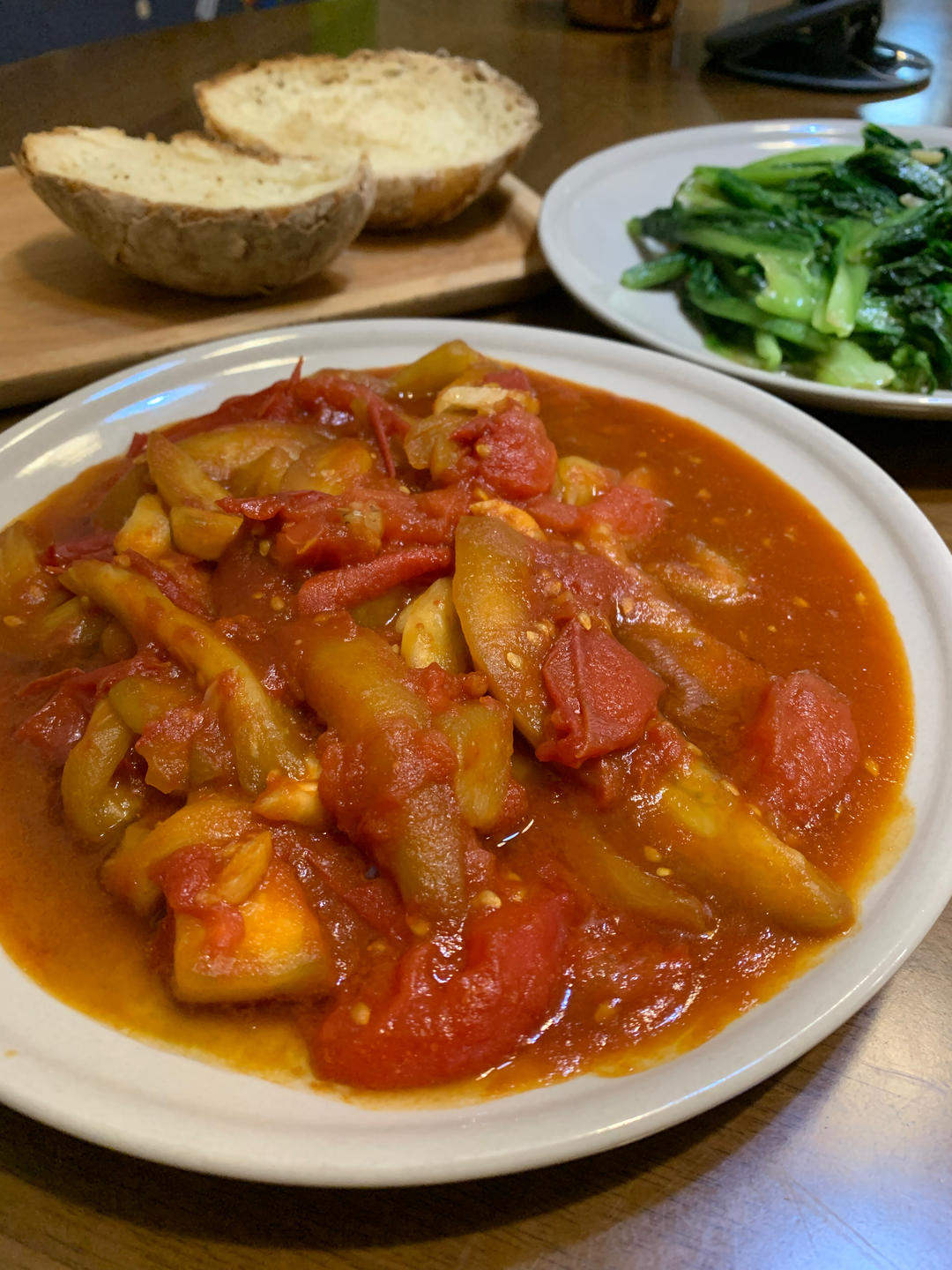茄子焖面