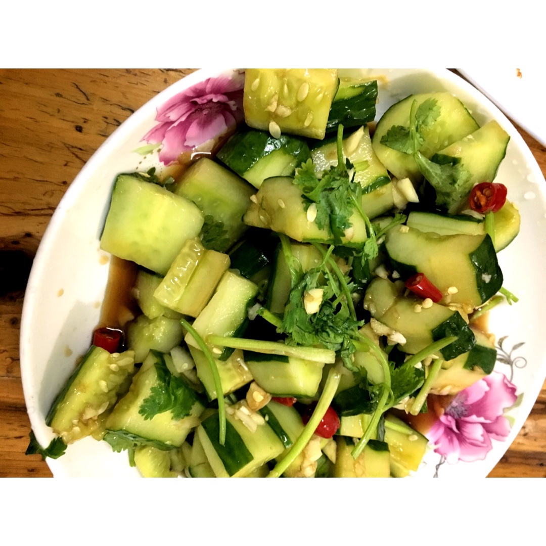 国民凉菜——拍黄瓜