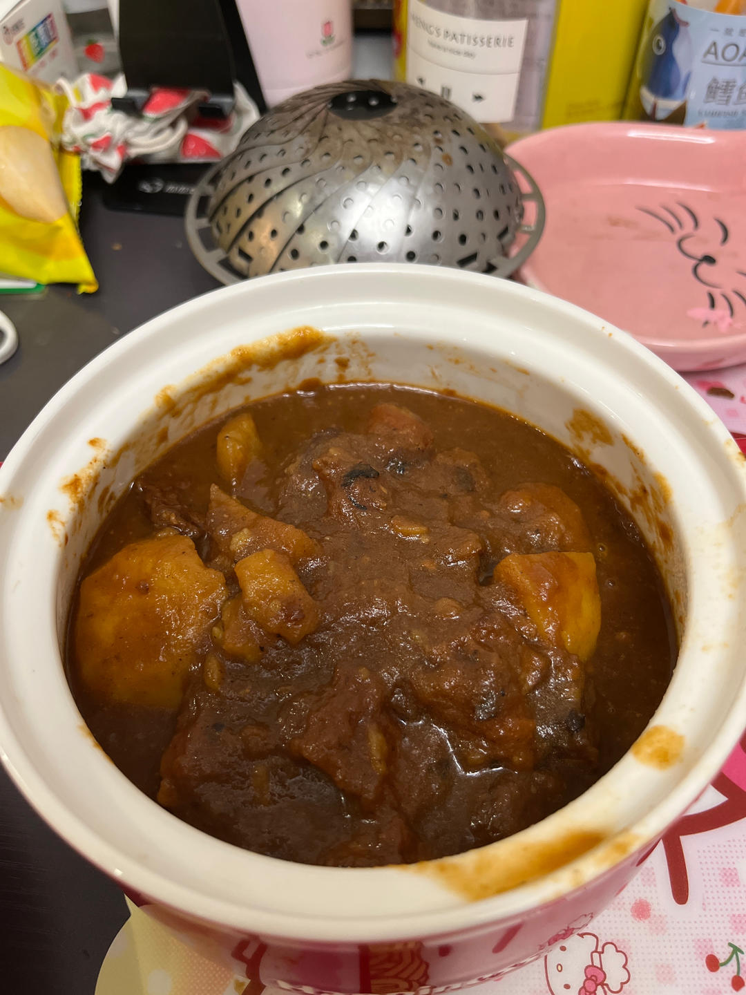 番茄土豆炖牛腩