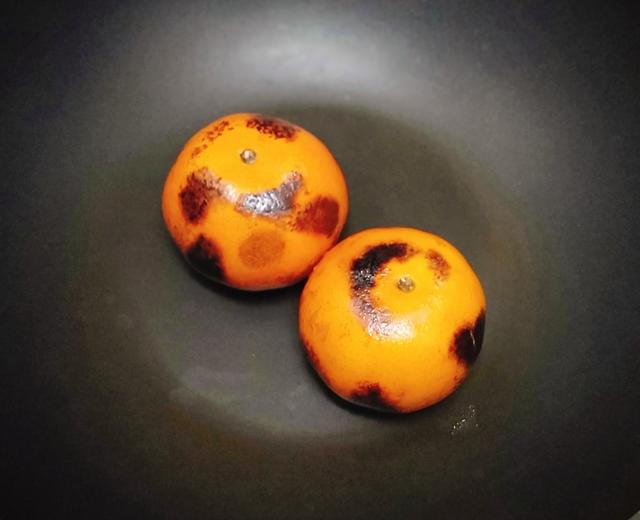“网传”烤橘子的做法