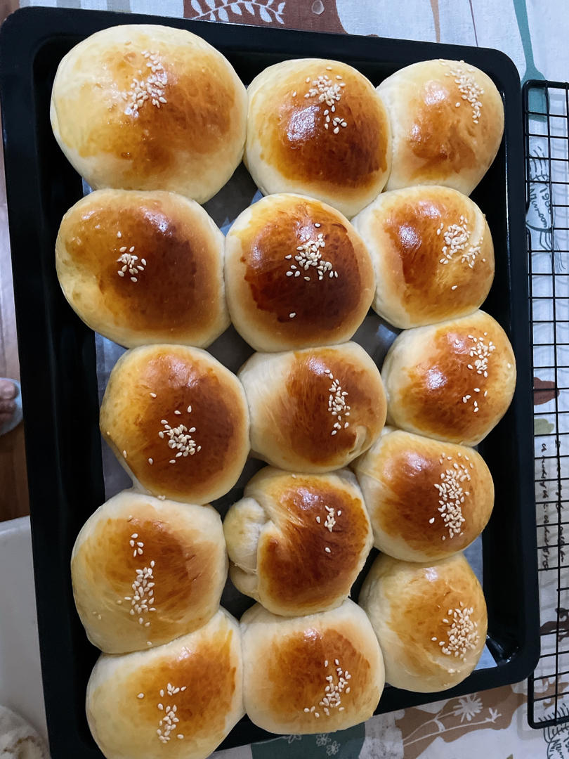 放3天也一样柔软的豆沙小餐包，好吃到哭