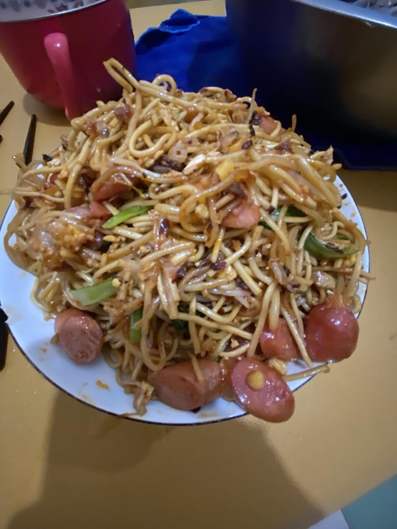 🍜最简单最好吃的家常炒面
