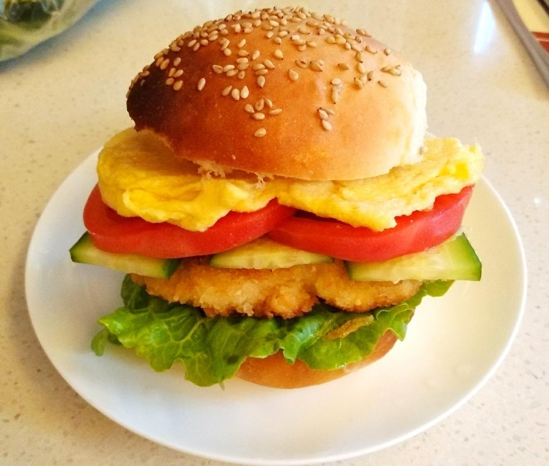 汉堡（基础汉堡胚做法）