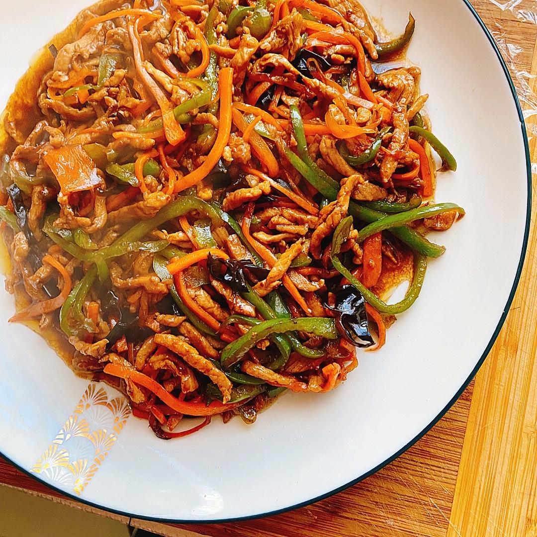 🌟传统版糖醋汁鱼香肉丝，大人孩子的最爱，我也喜欢吃，不放豆瓣酱才是老味道，快来试试吧。