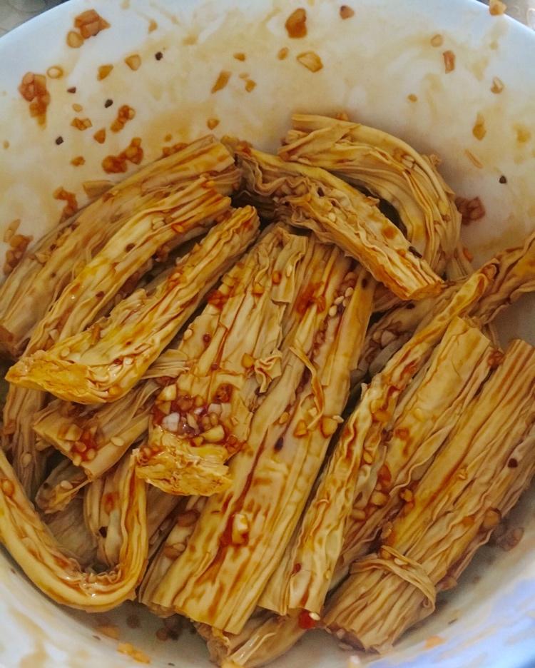 凉拌腐竹