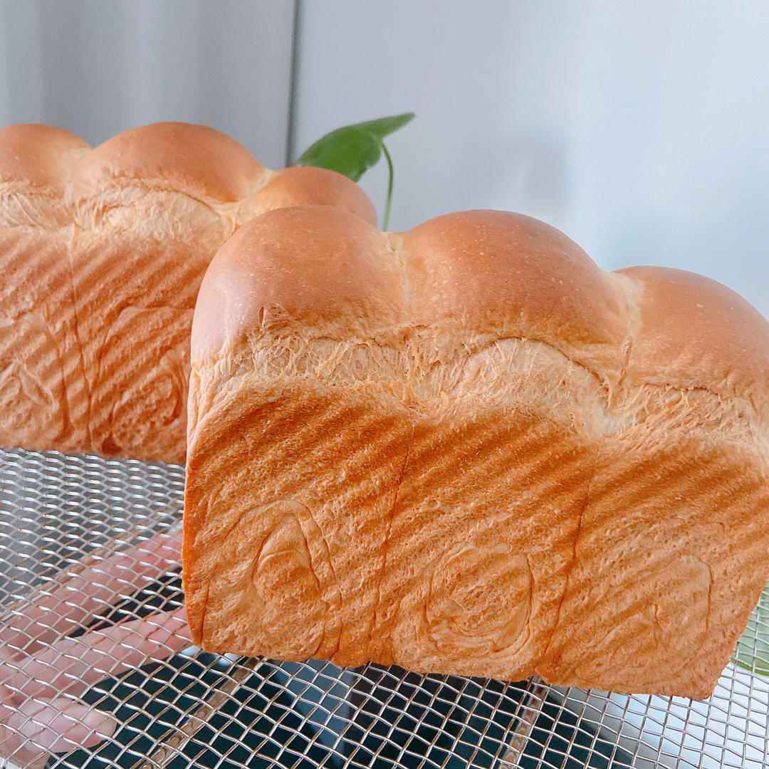 放三天依旧柔软的香草淡奶油吐司【波兰种】