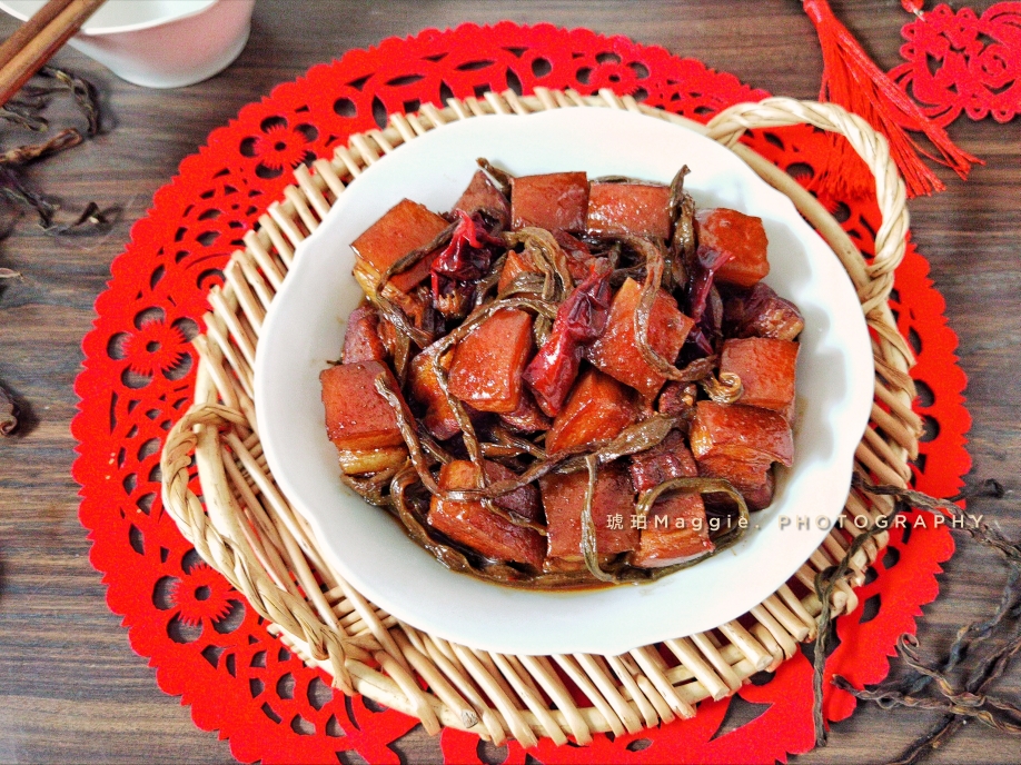 ㊙️年味‼️干豆角红烧肉‼️肥而不腻的做法