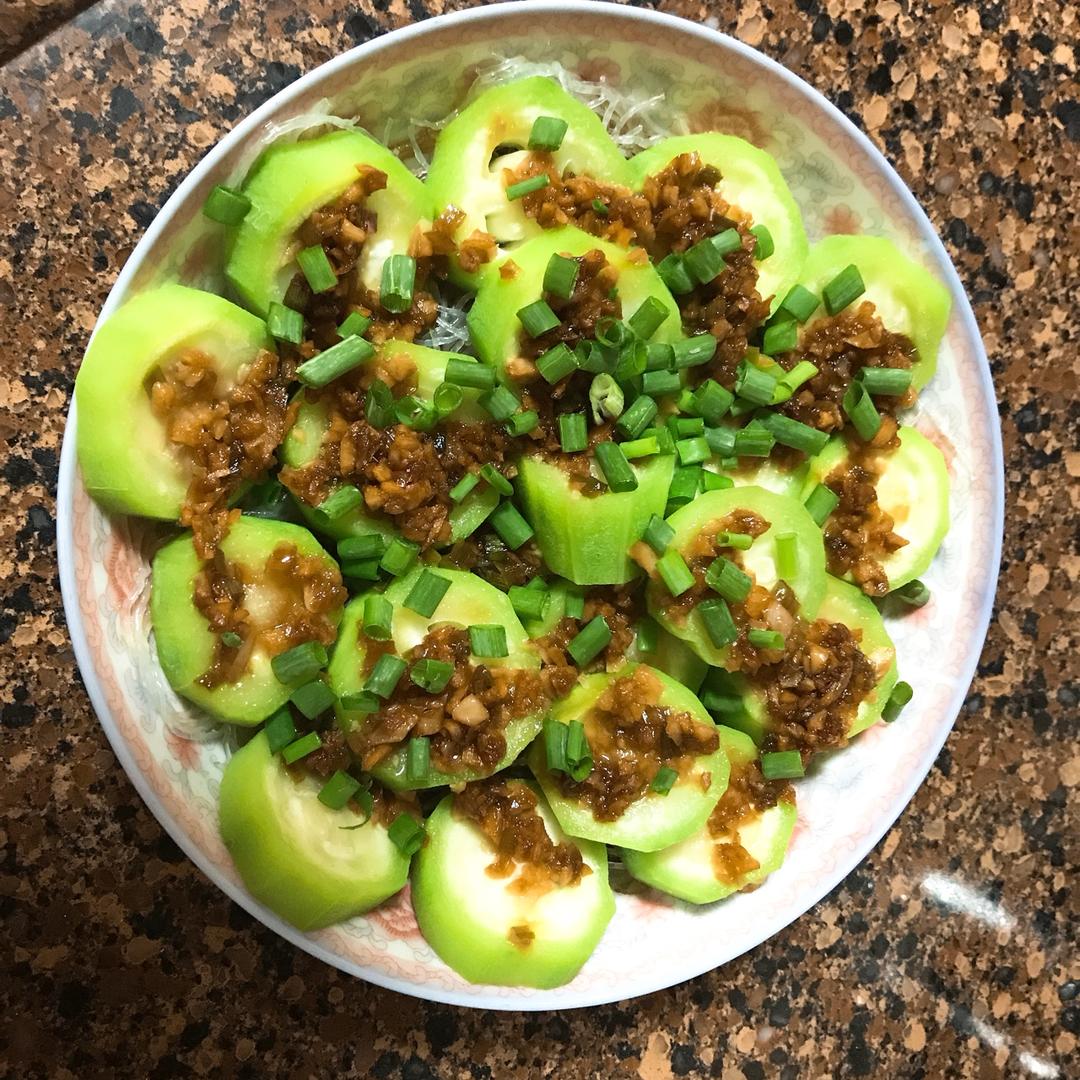 蒜蓉粉丝蒸丝瓜