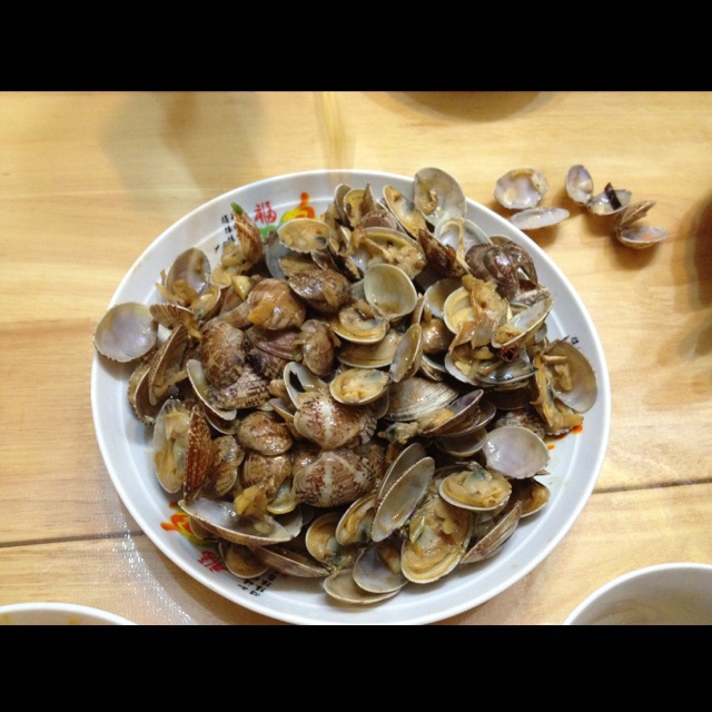 辣炒花蛤