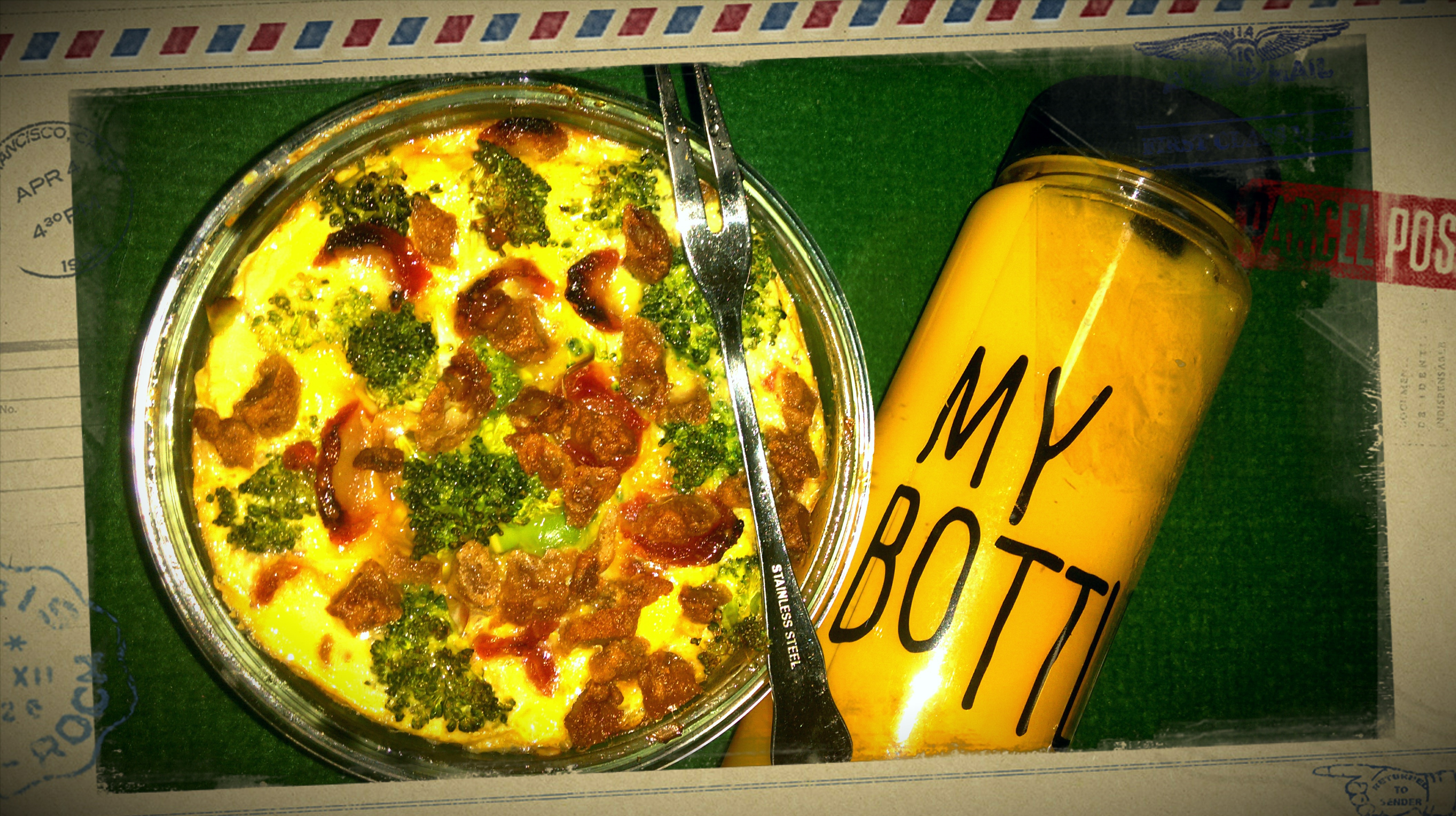 蔬菜烤燕麦（无油）