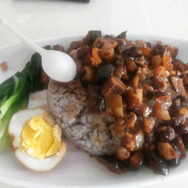 家常卤肉饭