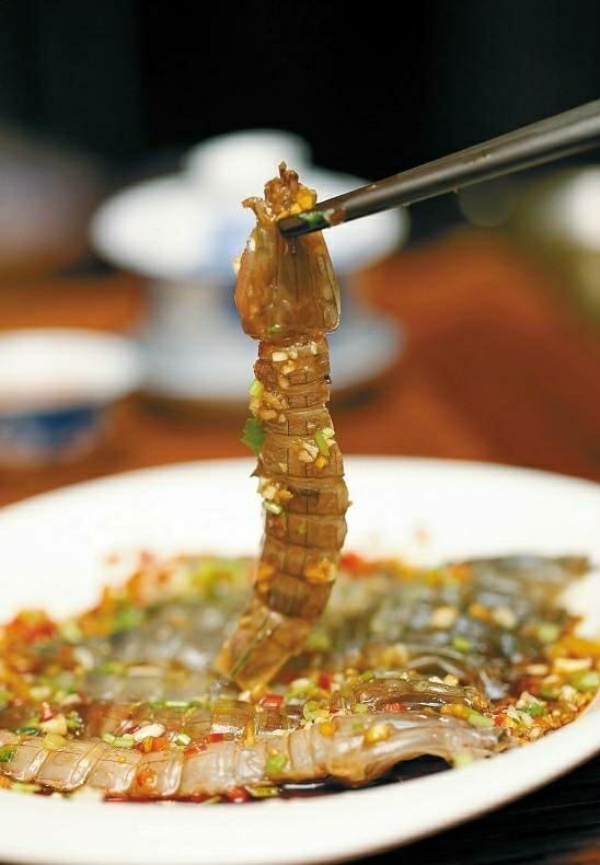 生腌虾姑的做法