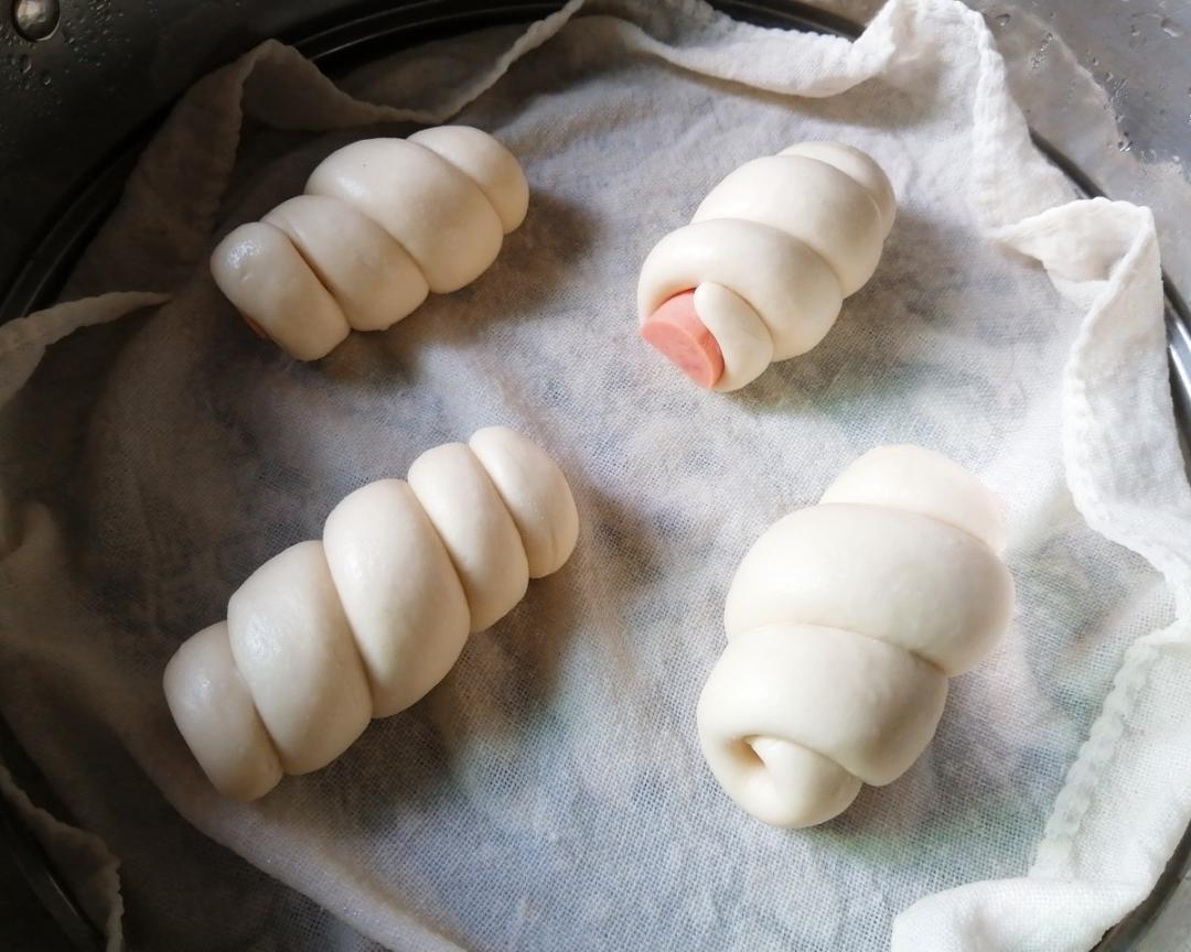 火腿肠馒头～孩子的早餐